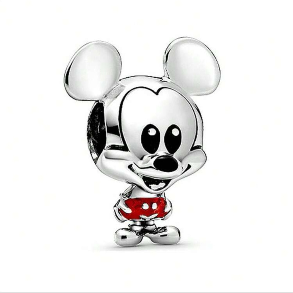 *NEW Silver Disney Mickey Mouse Charm